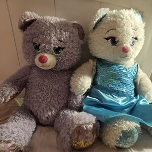 Elsa And Anna Disney' Frozen Build A Bear Duo